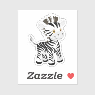Sticker Extraordinaire Zebra