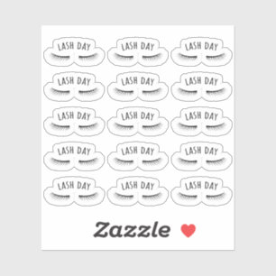 Sticker Eyelash Rendez-vous Salon de beauté Bujo Planner