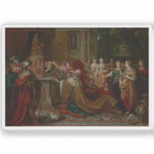 Sticker F. Francken le Jeune - L'Idolatrie de Salomon