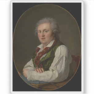 Sticker F.X. Fabre : Portrait de Laurent-Nicolas de Jouber