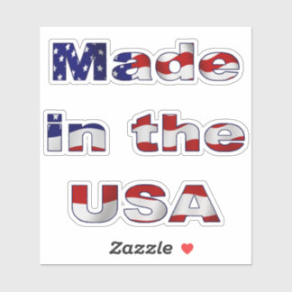 Sticker fabriqué aux États-Unis