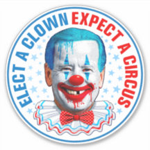 Face de clown Biden Funny Biden Pro trump 2024