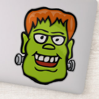 Sticker Face Frankenstein | Monstre d'Halloween