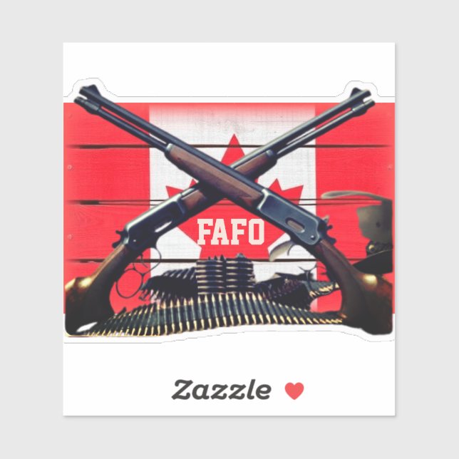 STICKER FAFO (Feuille)