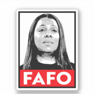 Sticker FAFO : Letitia James