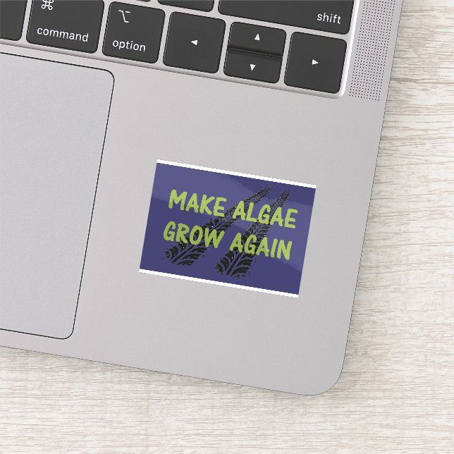 Sticker Faire à nouveau pousser des algues (Détail)