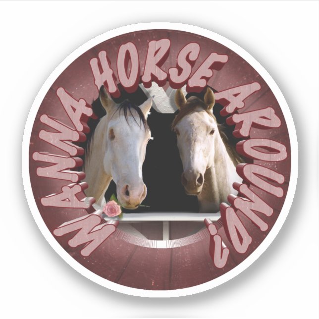 Sticker Faire les Fous pour la Saint-Valentin (Devant)