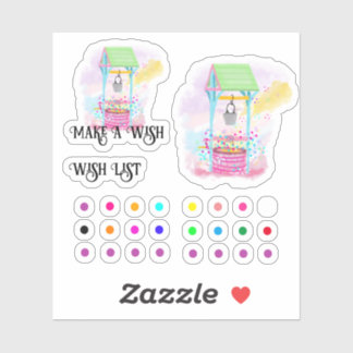 Sticker faire un voeu