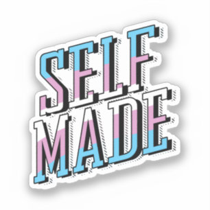 Sticker Fait soi-même et trans