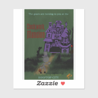 Sticker Falcn halloween 2020 Le manoir Clockwork