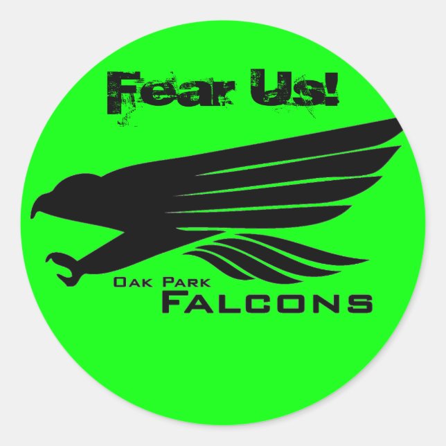 Sticker Falcon de 1 (Devant)