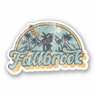 Sticker Fallbrook, Californie