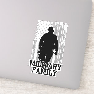 Sticker Famille militaire