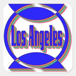 Sticker fantastique Los Angeles 2