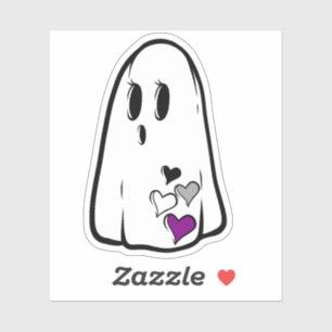 Sticker Fantôme de la fierté de l'as