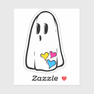 Sticker Fantôme Pan Pride