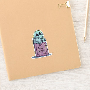 Sticker Fantôme sur Tombstone