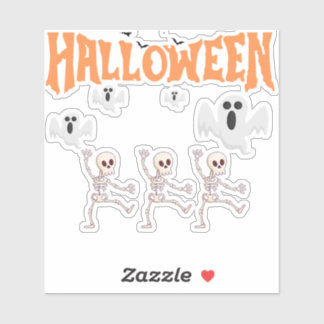 Sticker Fantômes d'Halloween et sketchs de danse