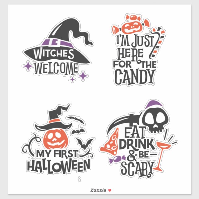Sticker Farces, Friandises & Petites Peurs (Feuille)