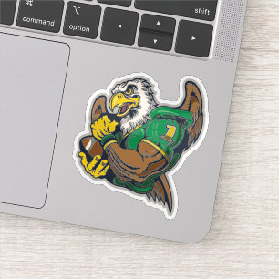 Sticker faucon de football américain