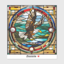 Faux Verre Teinté Aigle Royal