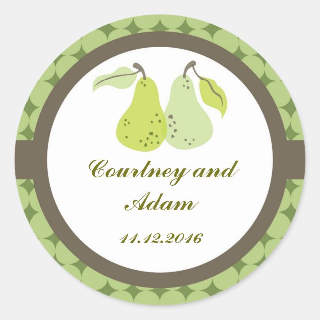 Sticker Faveur Pair Parfait (Devant)