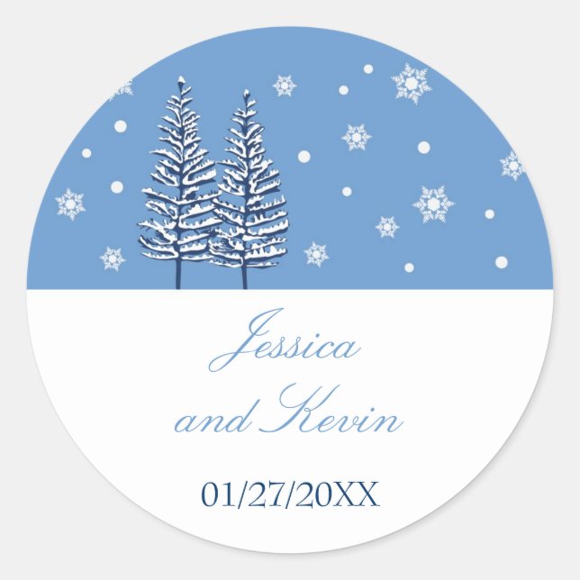 Sticker favori Winter Wonderland (Devant)
