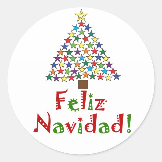Sticker Feliz Navidad (Devant)
