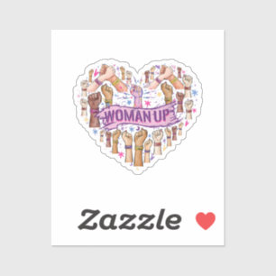 Sticker Féminisme Feministe Forte autonomisation des femme