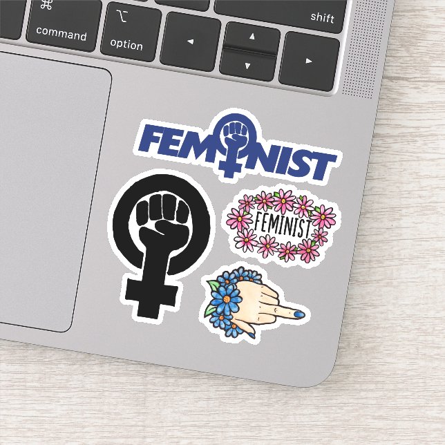 Sticker Féministe (Détail)