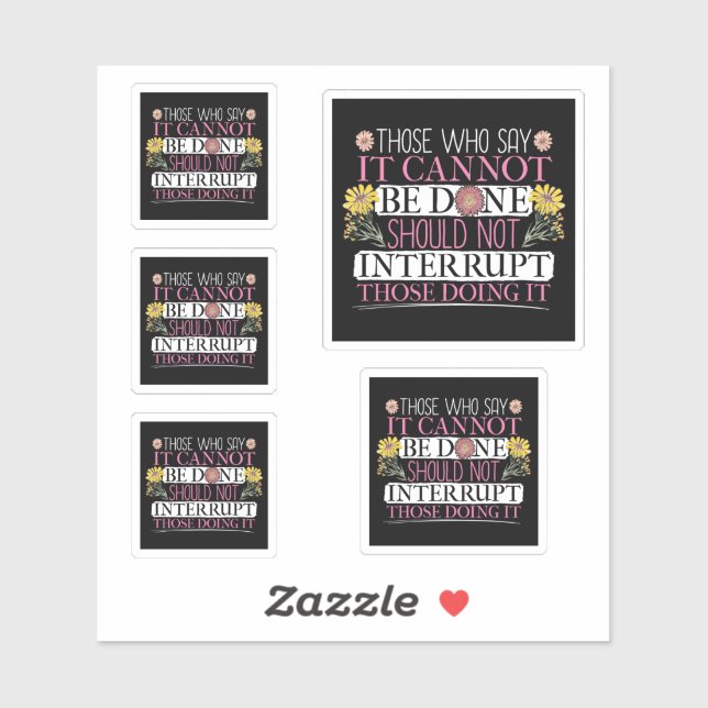 Sticker Femme à la tête (Feuille)