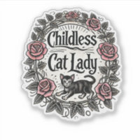 Femme au chat sans enfant