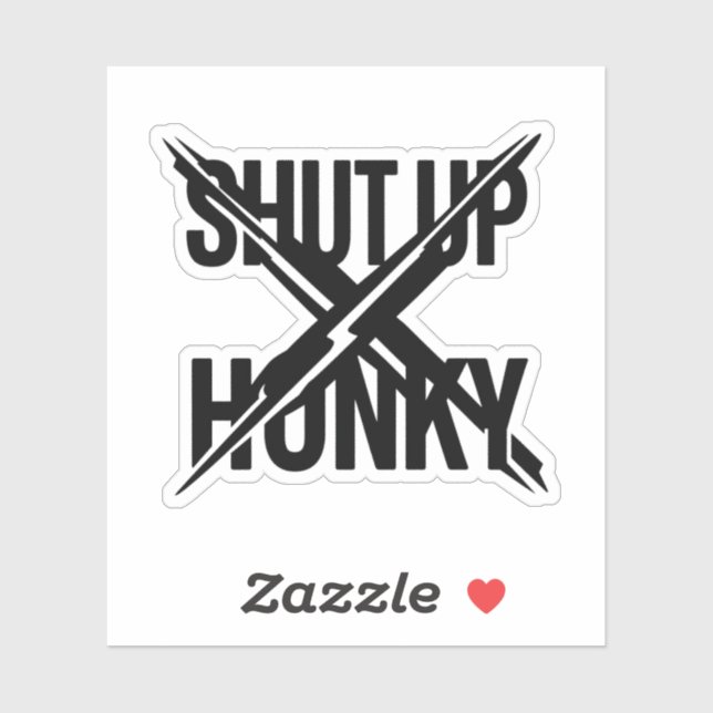 Sticker Fermer Honky (Feuille)