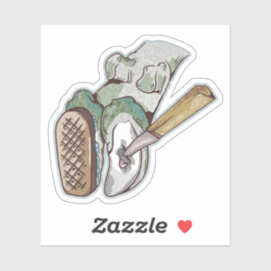 Sticker Fermeture de hameçon de vache