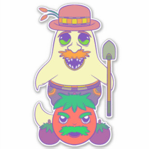 Sticker Fermier fantôme