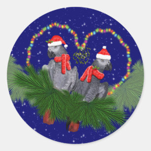 Sticker Festive Featherballs