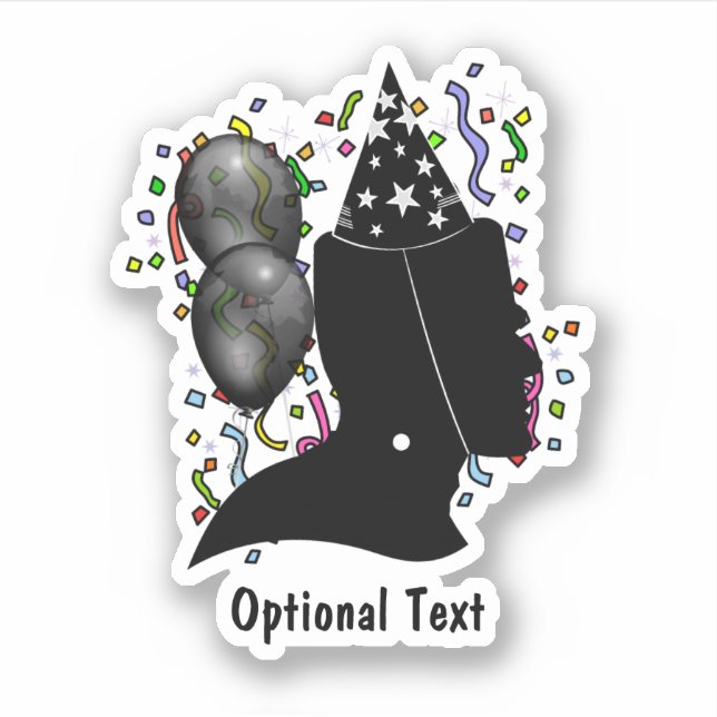 Sticker Fête de Frankenstein (Devant)