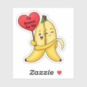 Sticker Fête de la Banana Valentine