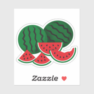 Sticker Fête de la pastèque