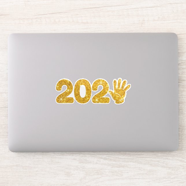 Sticker Fête du Nouvel An 2025 - Bonne année 2025 (Ordinateur)