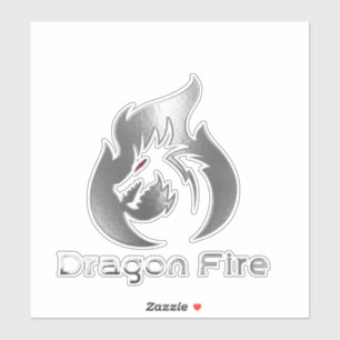Sticker Feu de dragon