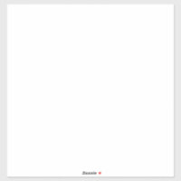 Feuille d'autocollant vinyle vierge | Toile de des