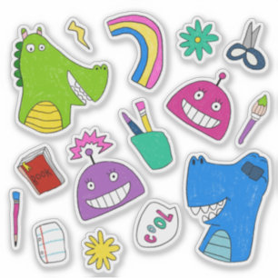 Sticker Feuille d'autocollants "House of Fun"