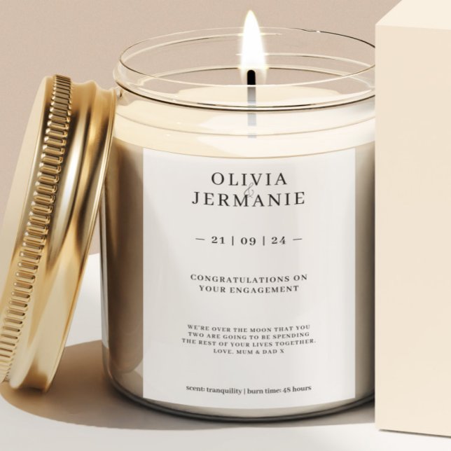 Sticker Fiançailles de luxe cadeau pour les couple (Créateur téléchargé)