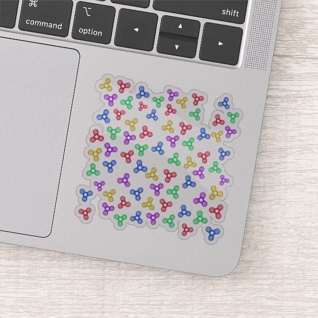 Sticker Fidget Spinners (Détail)