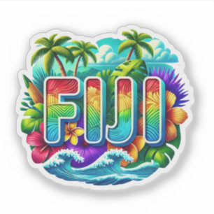 Sticker Fidji