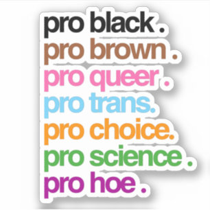 Sticker Fier Noir Fier Brun Fier Queer