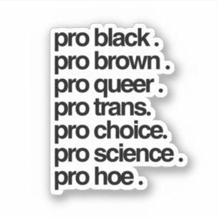 Sticker Fier Noir Fier Brun Fier Queer