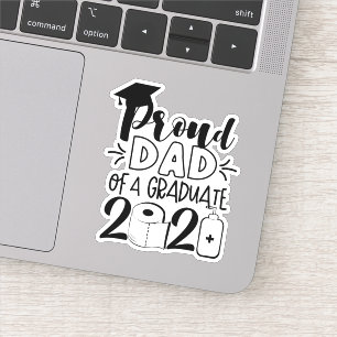 Sticker Fier papa d'un diplômé - 2021