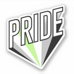 Sticker Fierté Agender